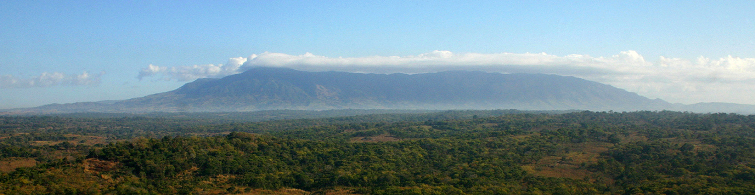 Panorama Mt Gorongosa from the Southeast.