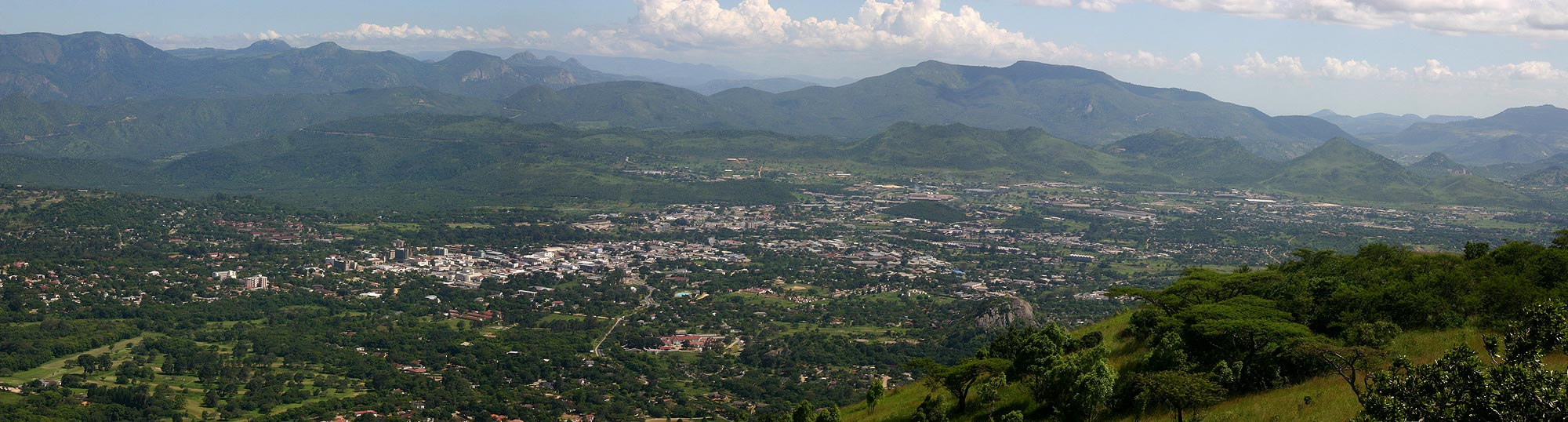 Panoramic view of Mutare