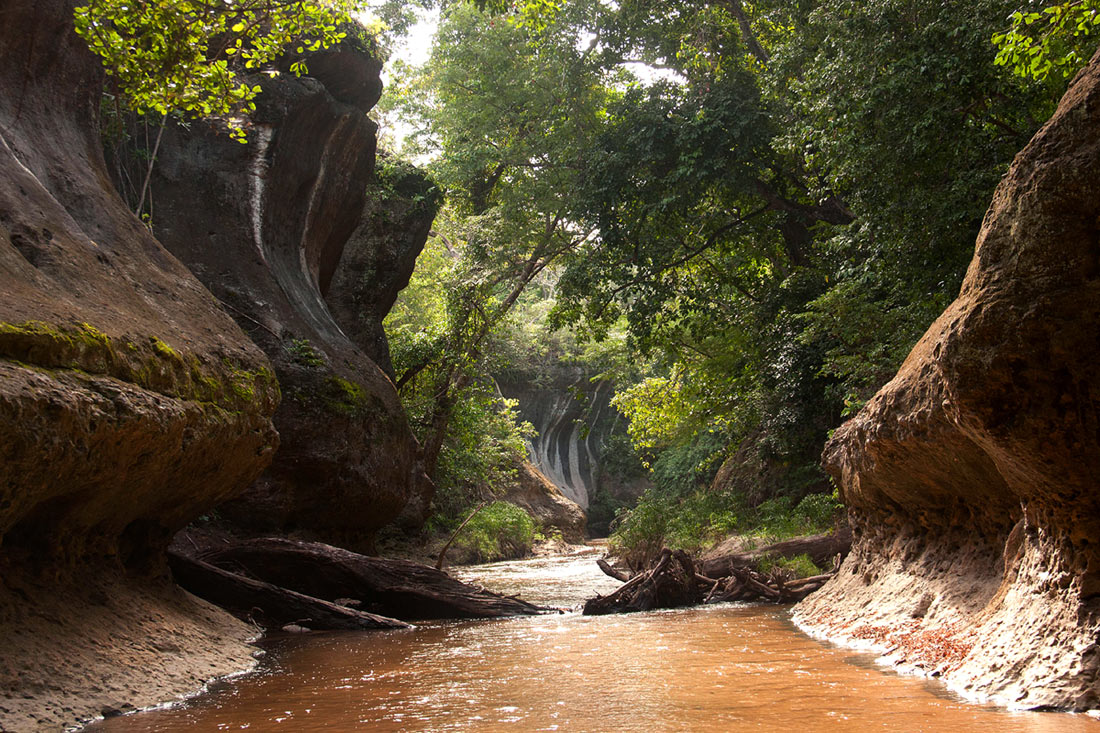 Archway Gorge, Mueredzi, the second site of the survey.