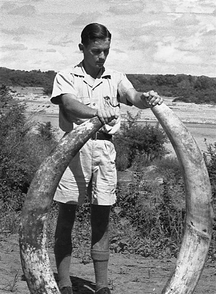 Fido Phelps at Kariba in 1956